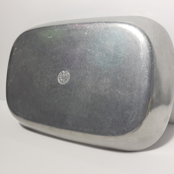 Wilton Armetale Pewter "Give Us This Day Our Daily Bread" Tray Plate 9 1/4" - Picture 8 of 9